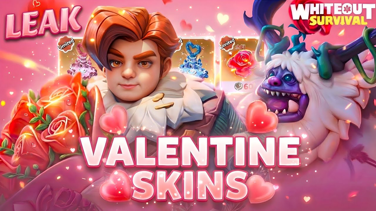 New Valentine Skins 💘 & Major Updates Coming in February | Whiteout Survival