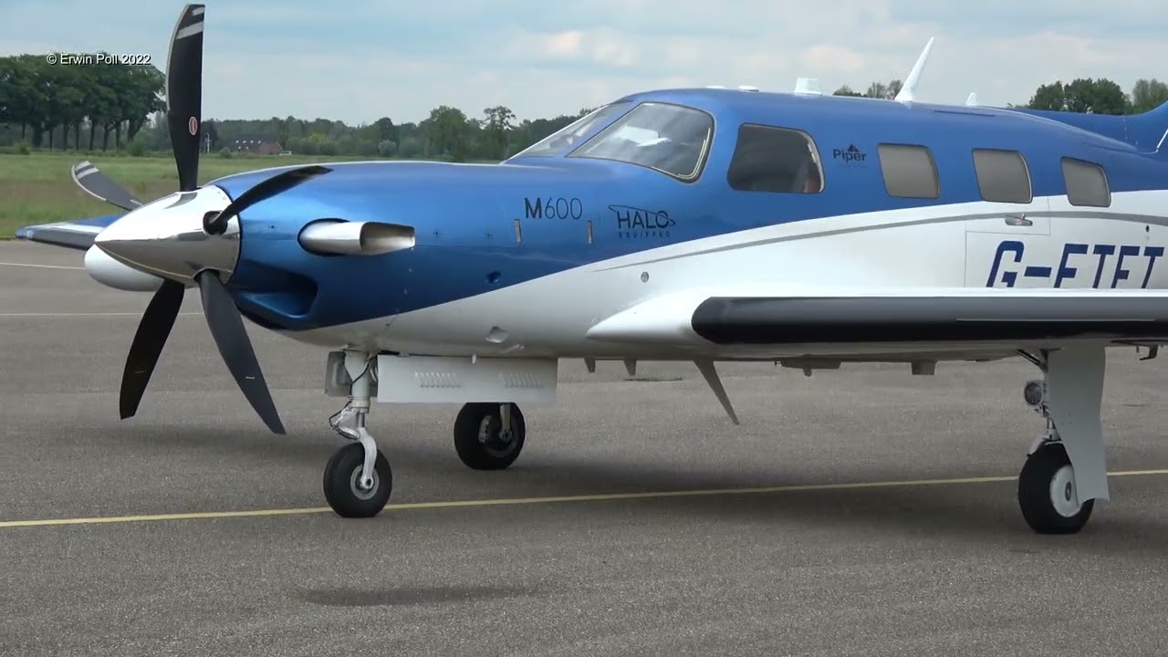 Piper PA-46-600TP Meridian M600 G-ETET Teuge Airport 25 Mei 2022
