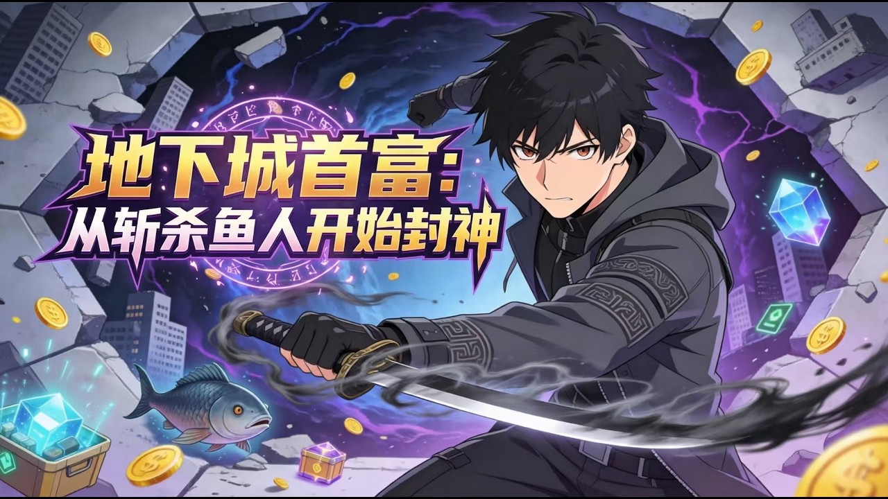 💥【NEW】【Eng Sub】地下城首富：从斩杀鱼人开始封神 Dungeon Billionaire: Murloc Slayer to Godhood  第1-70集 #热血 #逆袭 #动漫 #玄幻