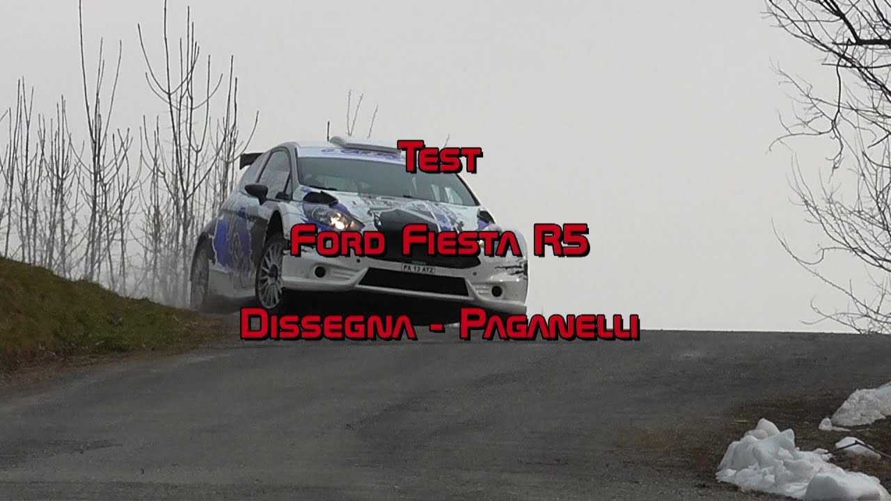 Test - Ford Fiesta R5 - Dissegna - Paganelli