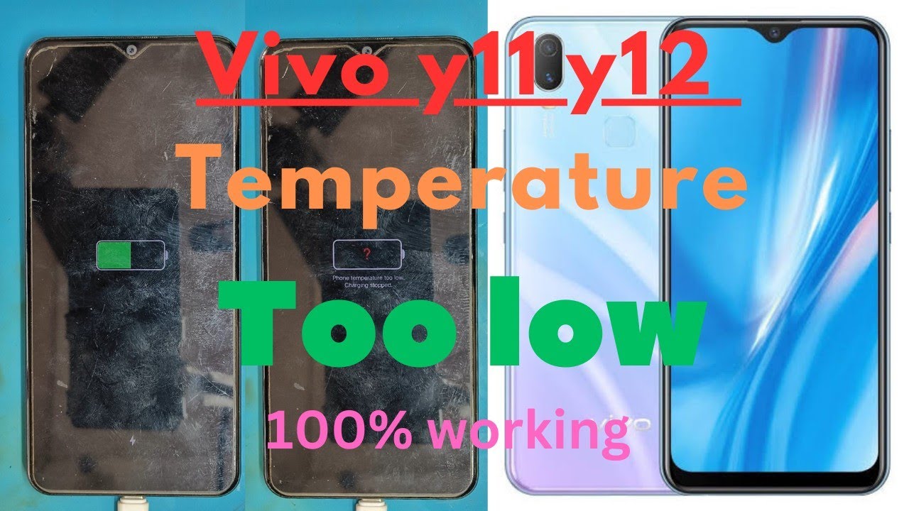 Vivo y11 Phone Temperature Too Low Charging Stopped | Vivo y12 Temperature Too Low Solution