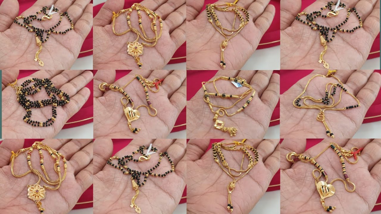 22ct Hallmark Gold new chain mangalsutra designs 2026 || gold mangalsutra designs with weight & p...