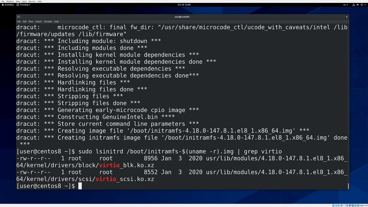 33. GRUB bootloader