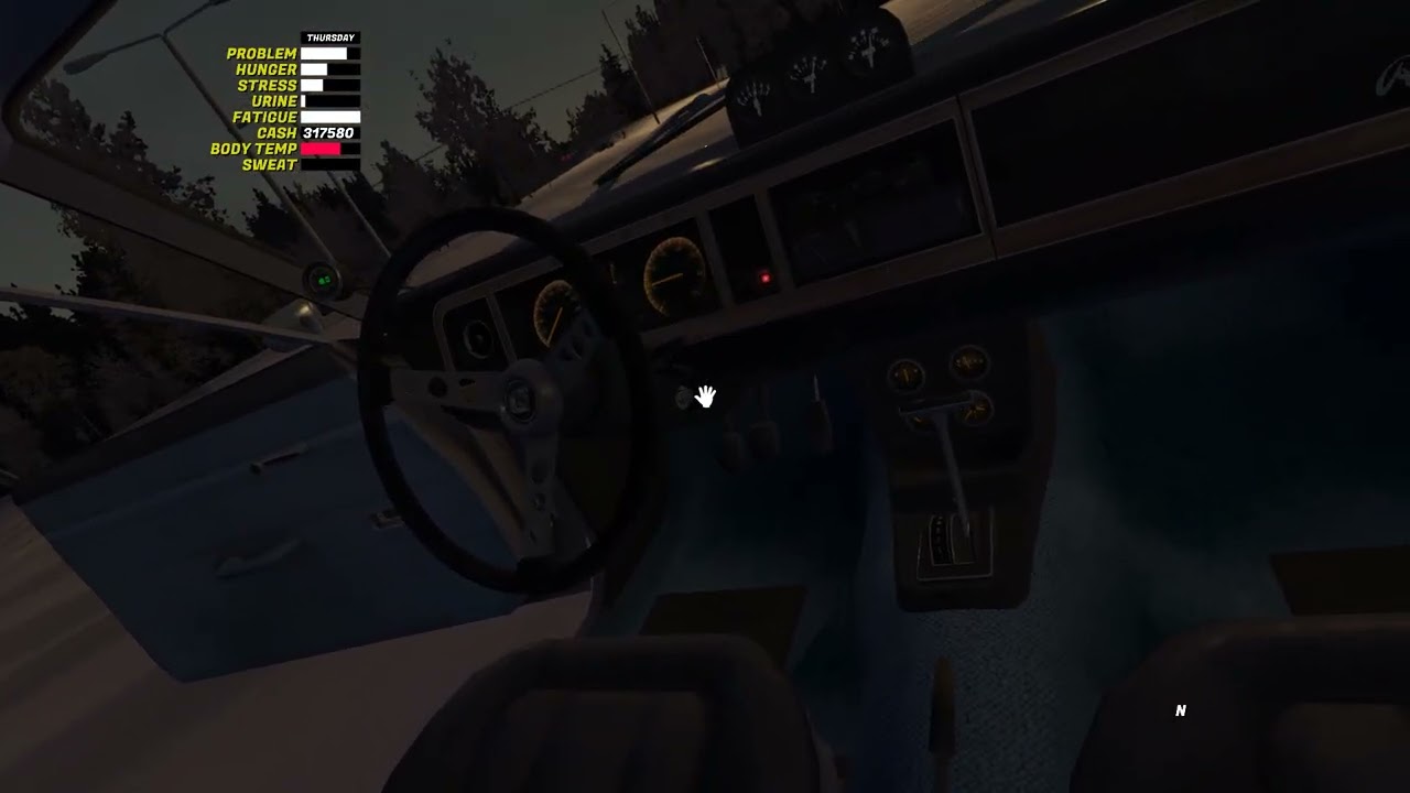 My winter car fix not starting car! Too cold!