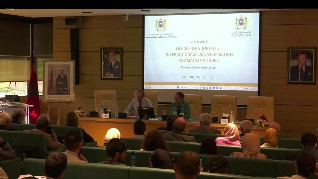 Pr. Pierre-Michel Menger : LES DÉFIS  NATIONAUX ET INTERNATIONAUX DE LA FORMATION AUX MATHÉMATIQUES.
