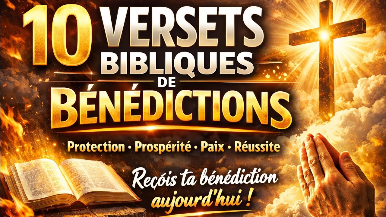 10 versets bibliques pour provoquer la bénédiction 