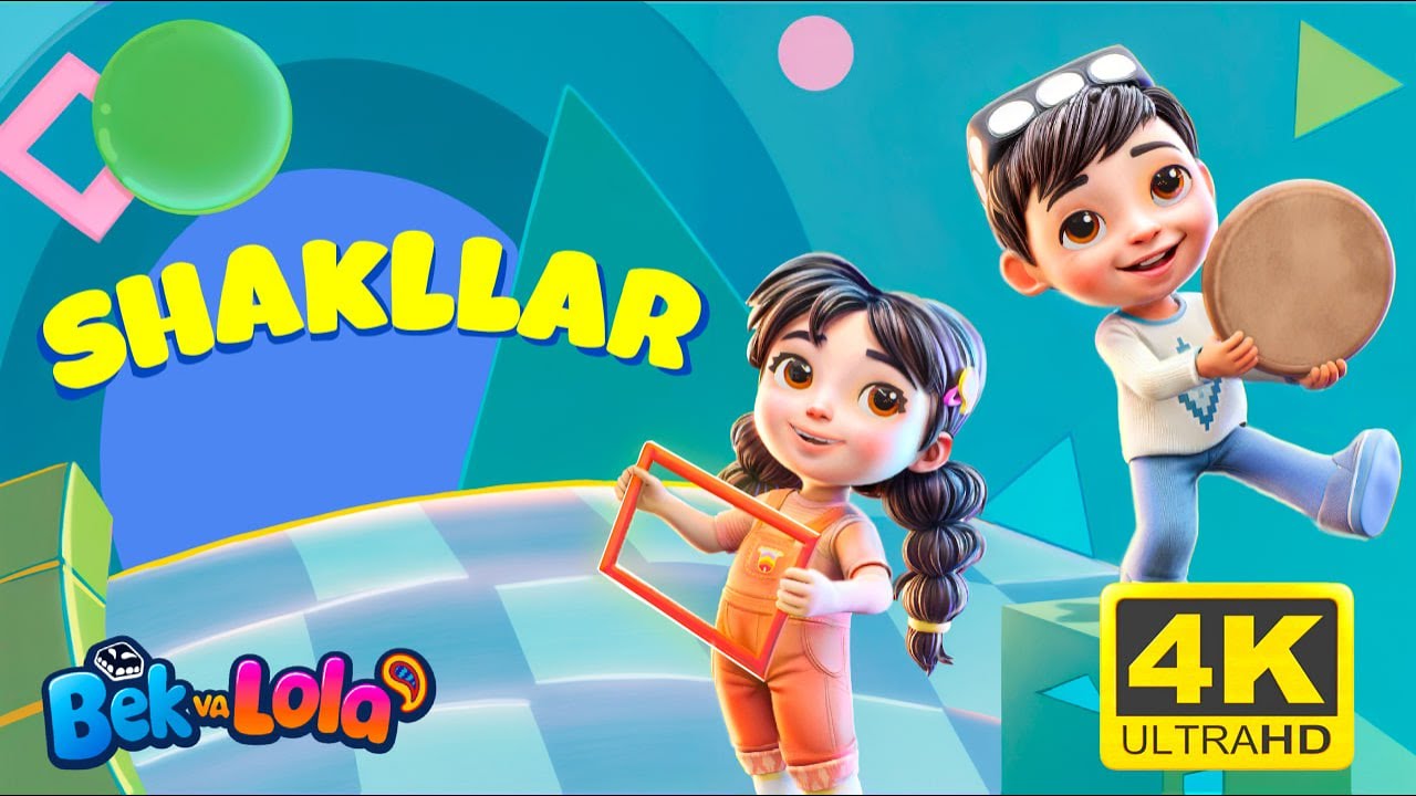 Bek va Lola - Shakllar #bekvalola #kids #cartoon #forkids