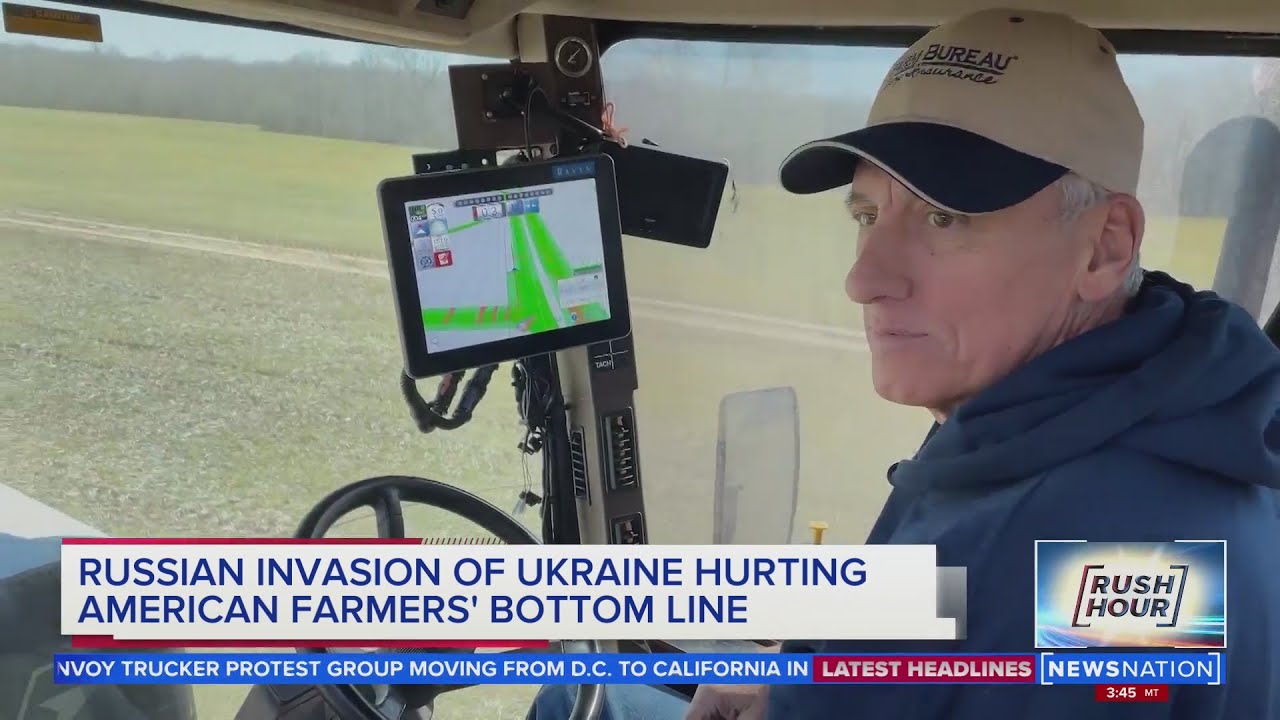 Americans farmers face rising fertilizer costs amid war in Ukraine | Rush Hour