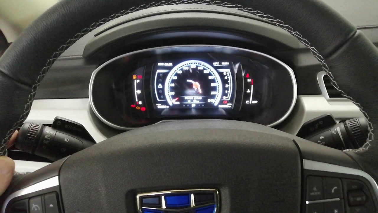 GEELY ATLAS Как сбросить межсервисный интервал!