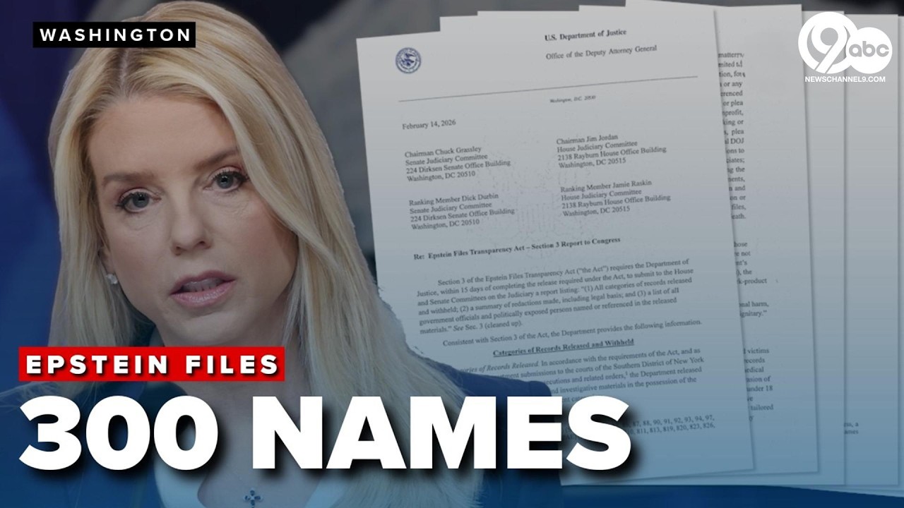 DOJ declares FULL RELEASE of Epstein Files, but list of '300 names' sparks BACKLASH