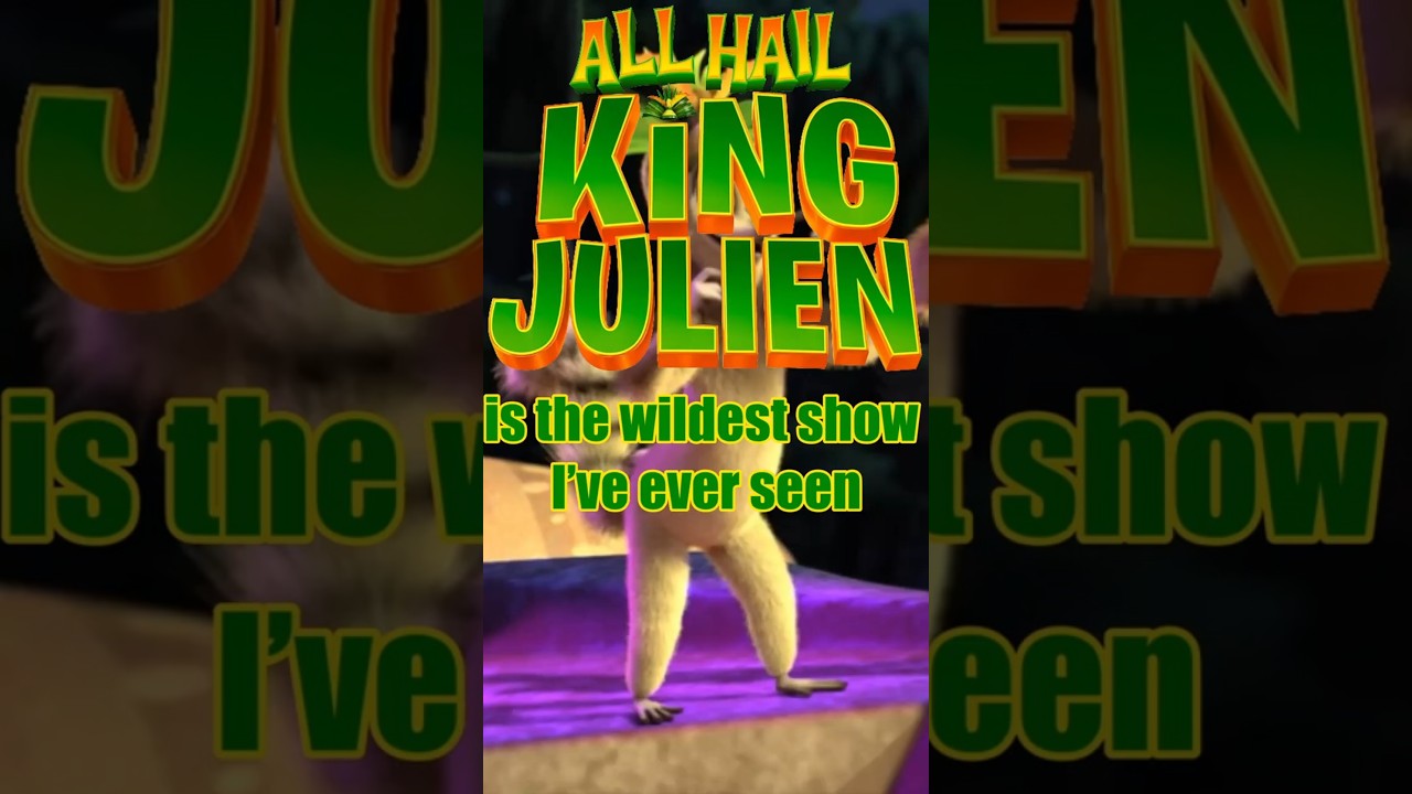 All Hail King Julien is the wildest show I&rsquo;ve ever seen! #madagascar #dreamworks #tvshow #movie #fyp