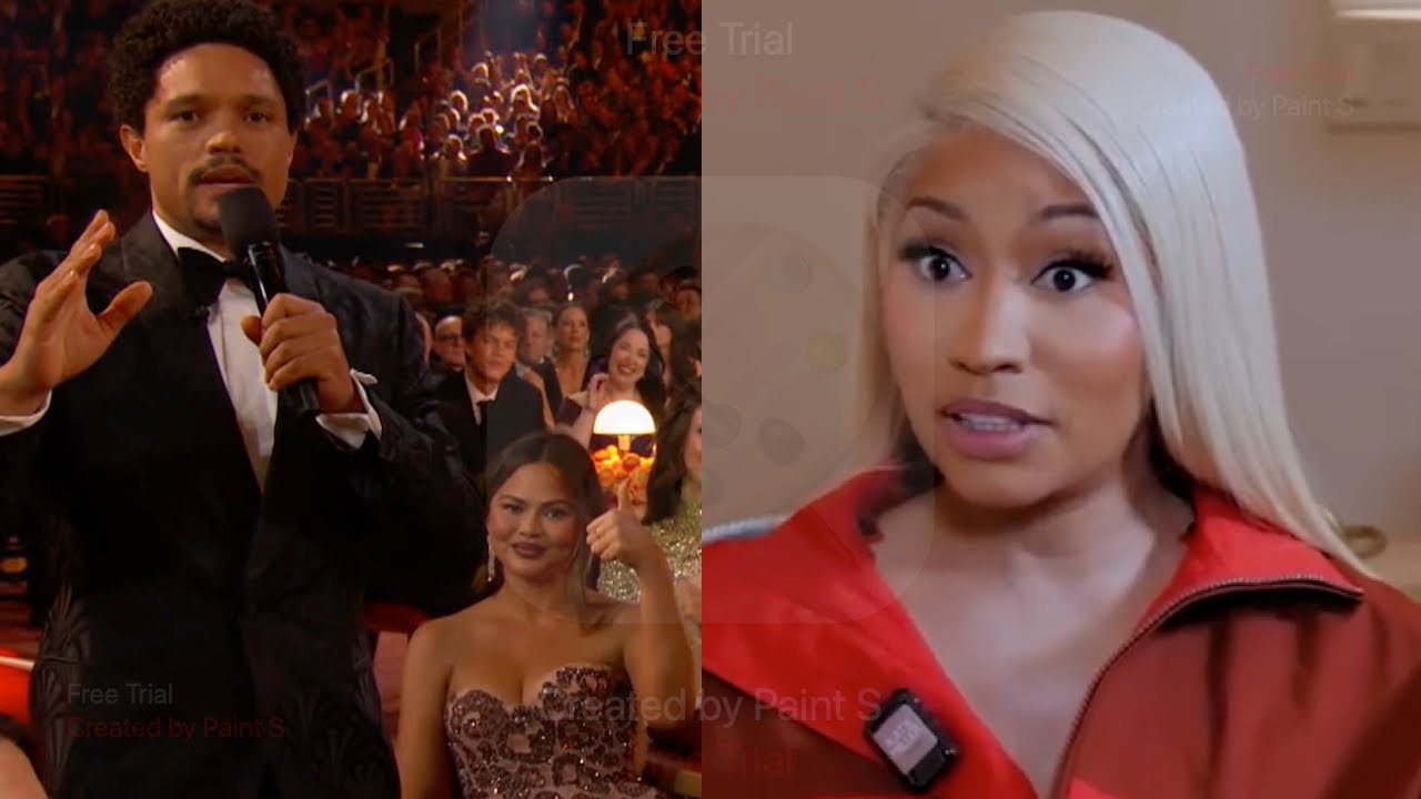 Nicki Minaj Reacts To Trevor Noah's Grammys Joke, Chrissy Teigen's Wave