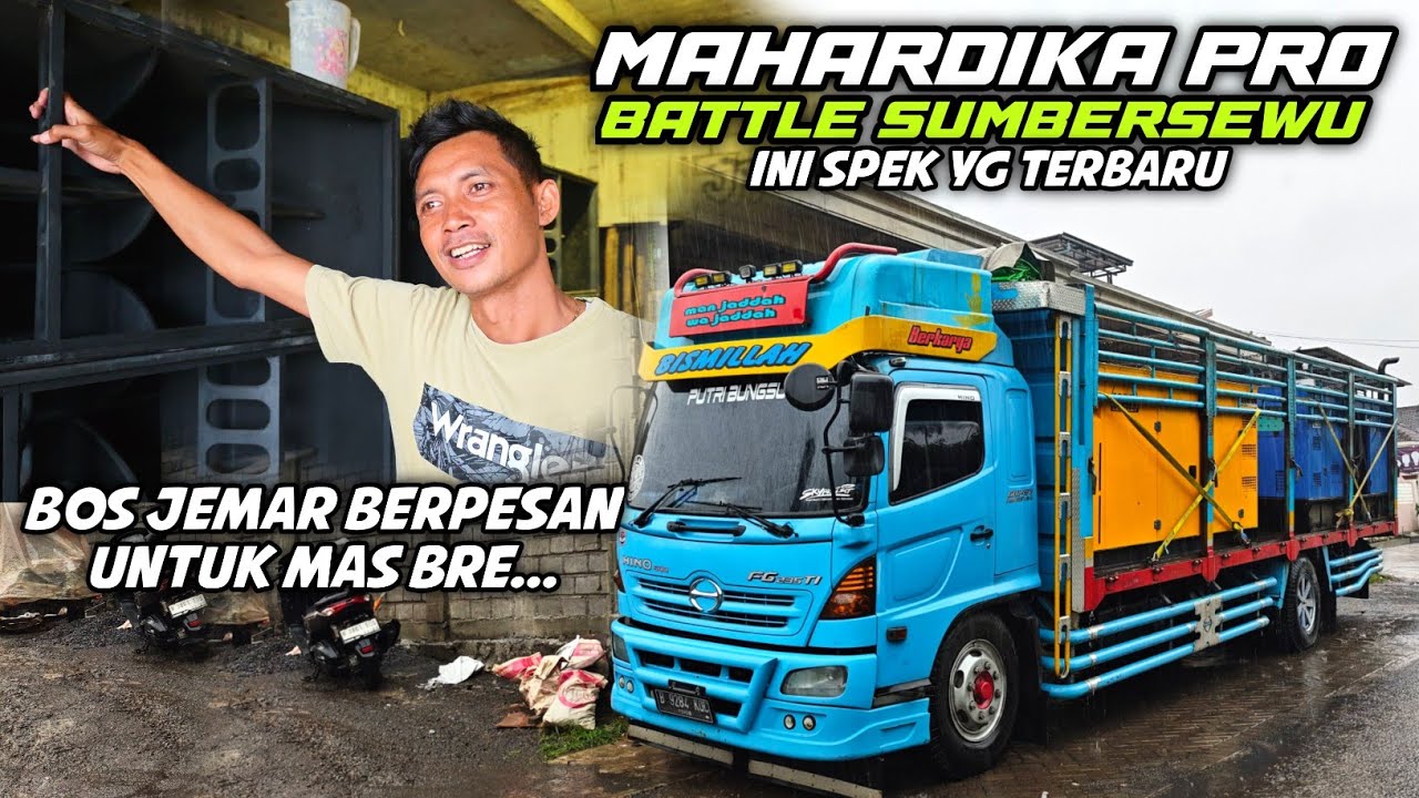 MAHARDIKA PRO persiapan Loading Battle Sumbersewu,,ini Bocoran Spek yang akan dibawa