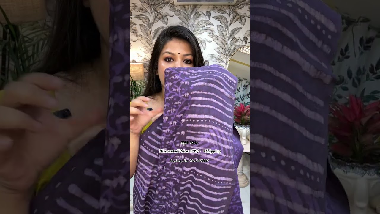 Sale On Jaipur Handblock Mul Cotton Collection | Nandita Nandini