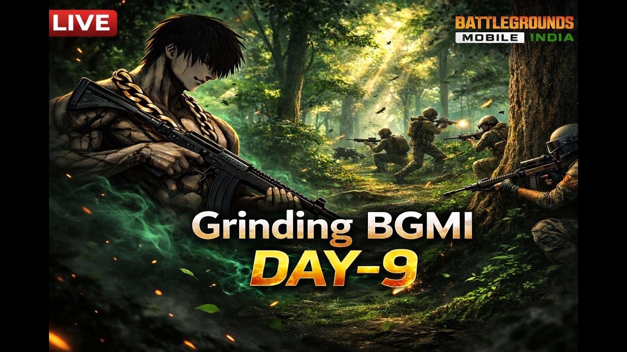 BGMI LIVE 🔴 Primewood Genesis | Day - 9 Flying & Plant Powers