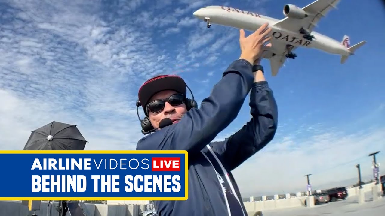 🔴LIVE Behind-the-Scenes with the Plane Jockeys in Action at LAX!