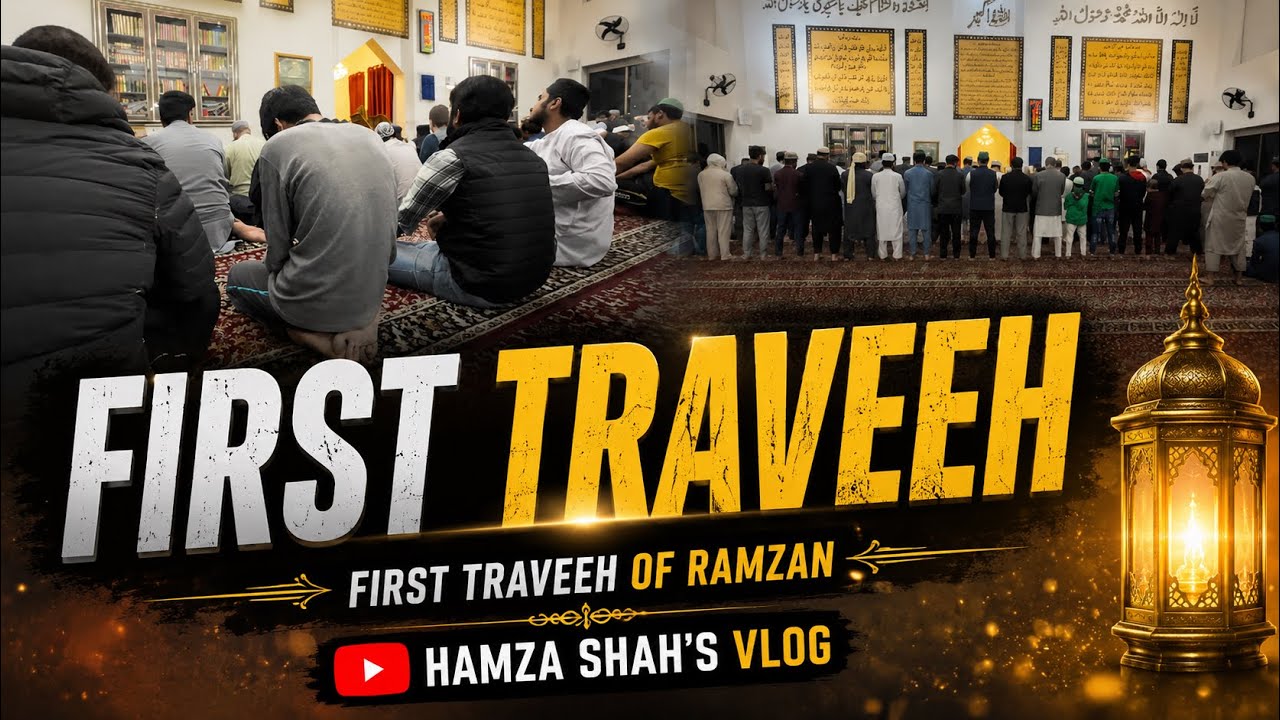 First Traveeh | Hamza Shah's vlogs
