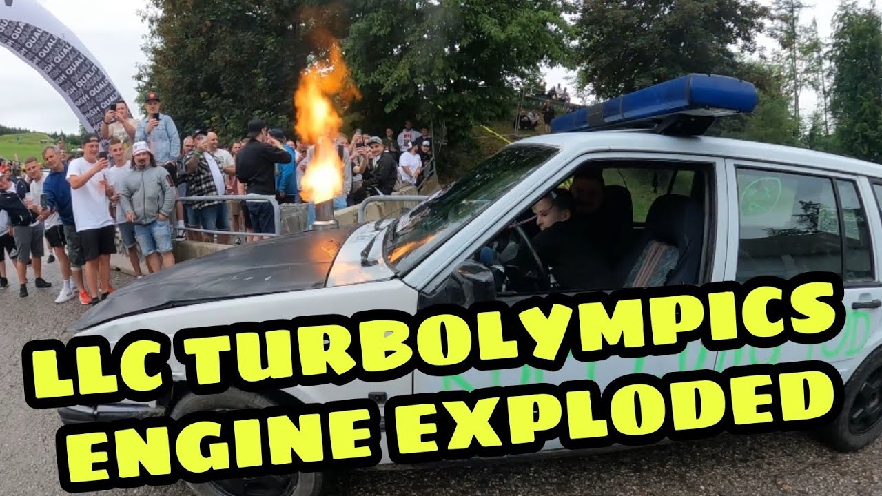 LLC Turbolympics 2022 Forster Alm /Drifts,Burnout,Crash,Engine exploded