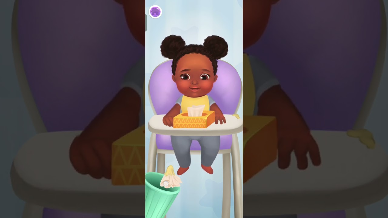 Taking care of a baby girl الاعتناء ببيبي بنت