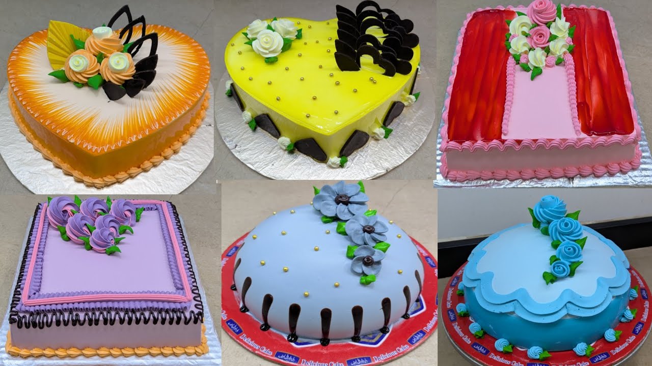 Dil Shape Cake Square Shape Cake Happy Birthday New Cake Video Beautiful cake Designing New Video