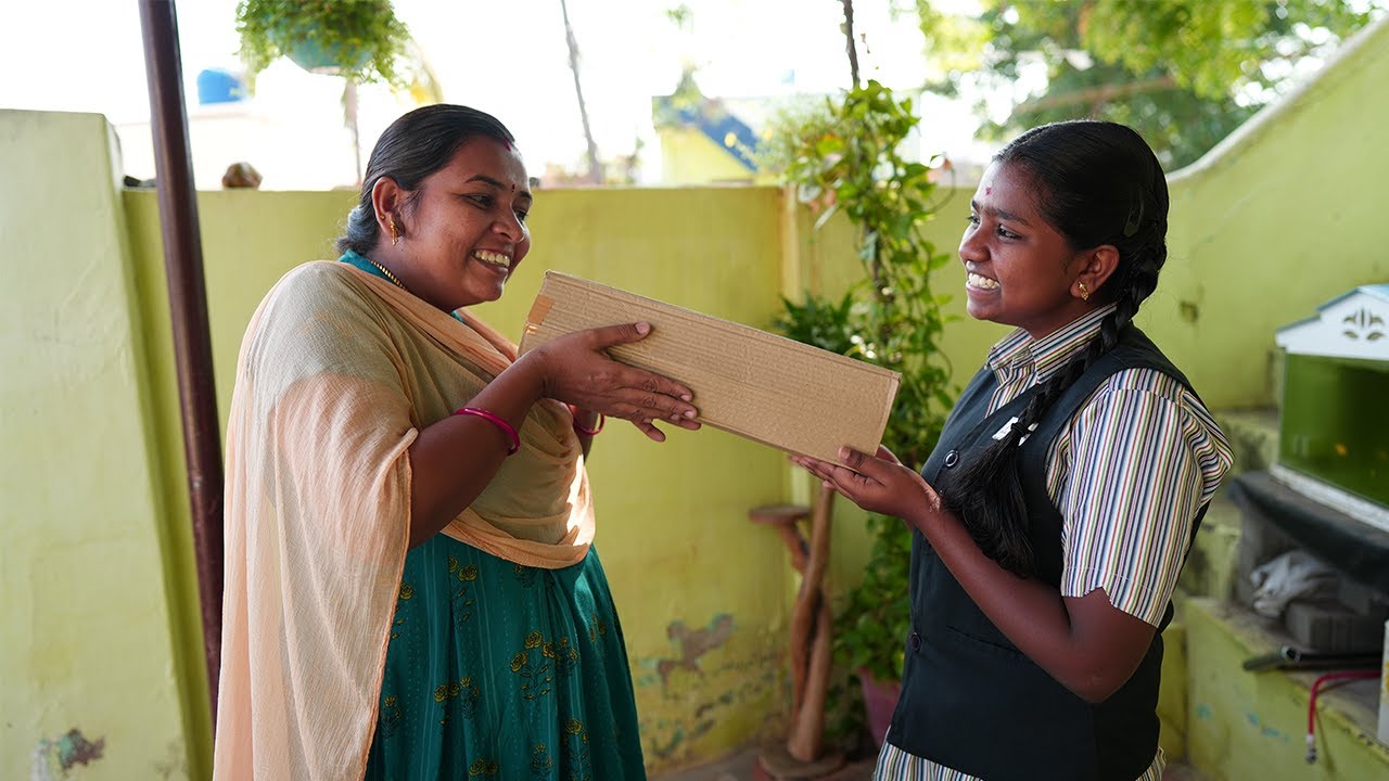 10th Exam Gift for Bhuvana | 10thல நிறைய மார்க்க வாங்கணும்ல அது தான் இப்படி ஒரு Gift | Mrs.Abi 2.0