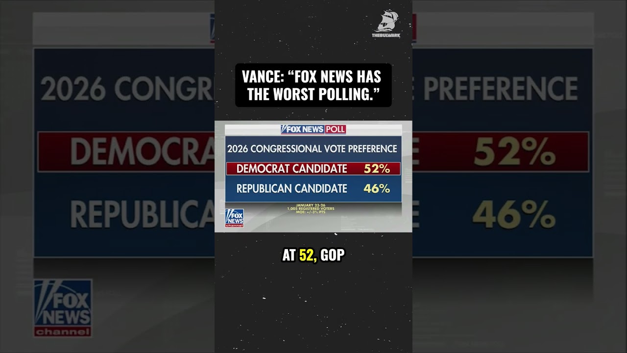 Vance: Fox News has the worst polling