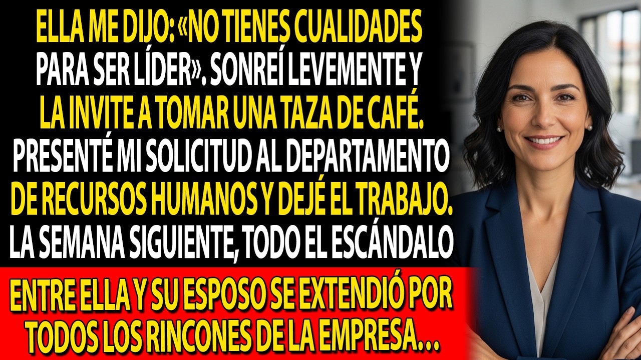 Gracias a su esposo, ella llegó a ser COO 👔 — fue ella misma quien destruyó la empresa 💥🏢.