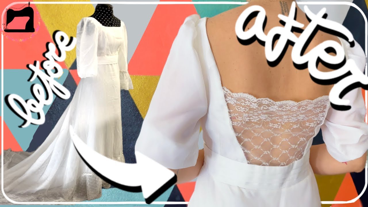 From the 70s to 2026: Transforming a Vintage Wedding Dress.