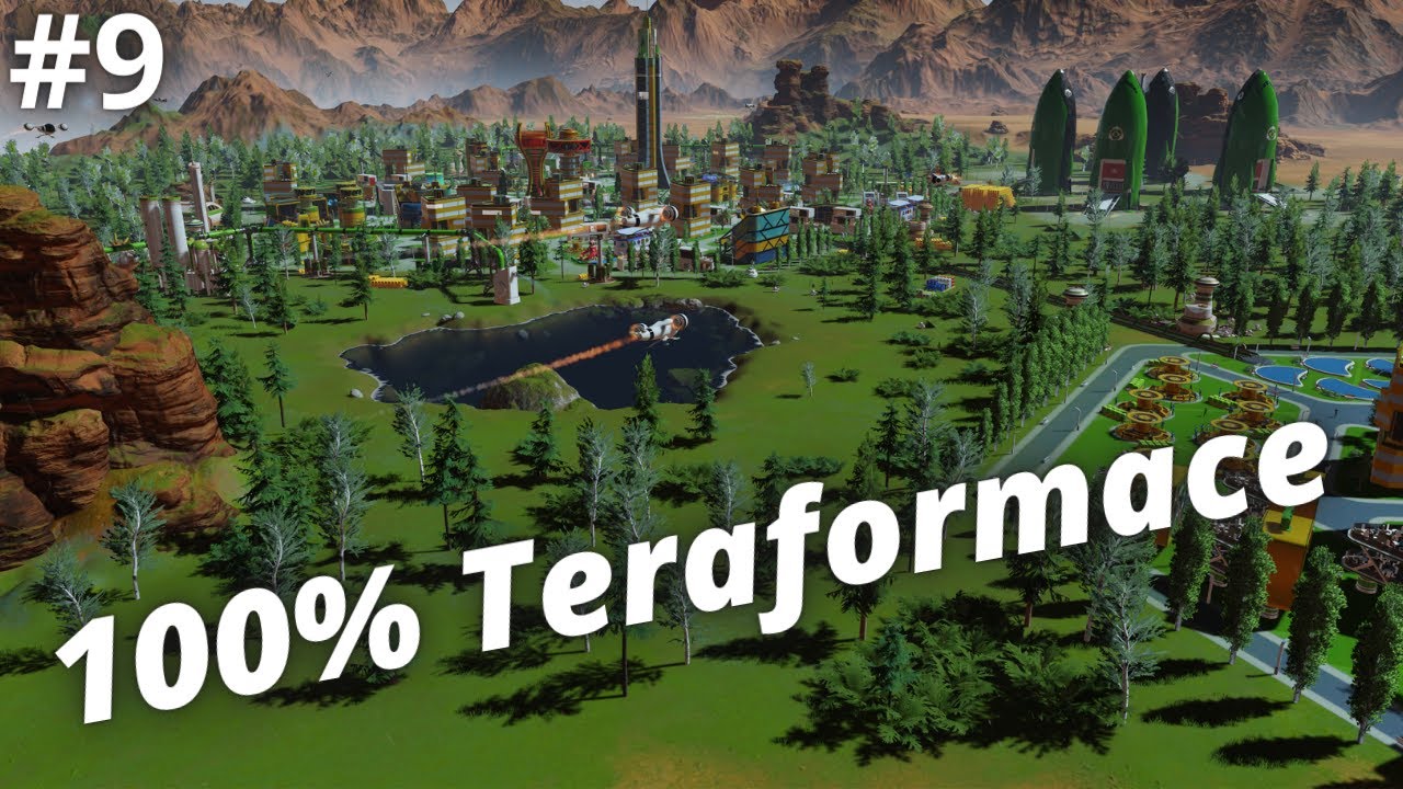 100% teraformace planety-Surviving Mars: Green Planet CZ #9