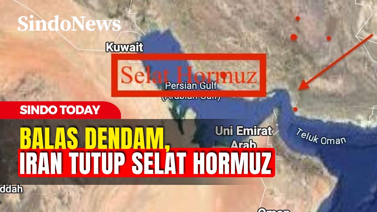 Balas Dendam! Iran Tutup Selat Hormuz, Larang Kapal Apa pun Melintas | Sindo Today | 02/03