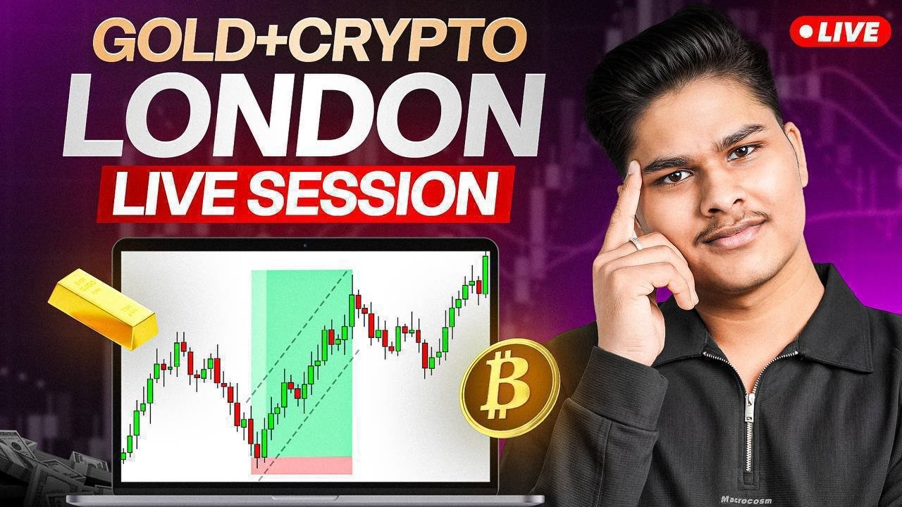 20 Aug | Live Market Analysis for Gold and Crypto | Hindi