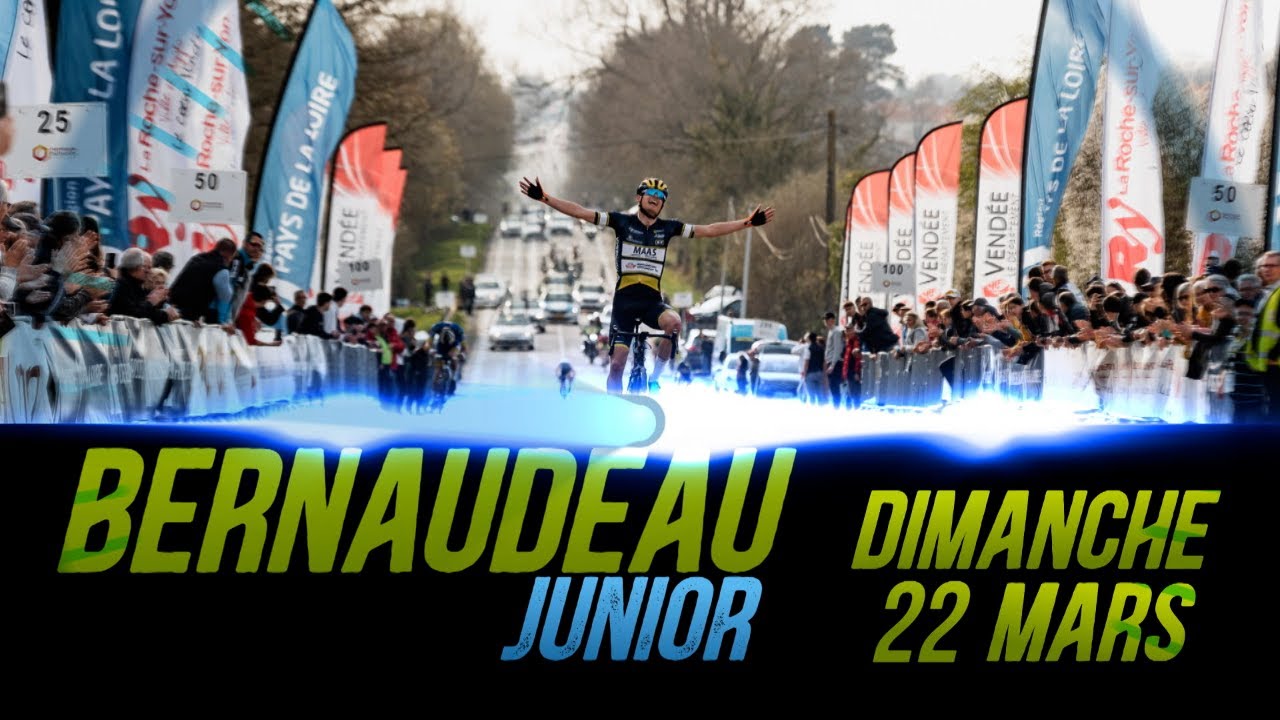 Cyclisme : La Bernaudeau Junior CMB 2026 en direct sur TV Vend&eacute;e
