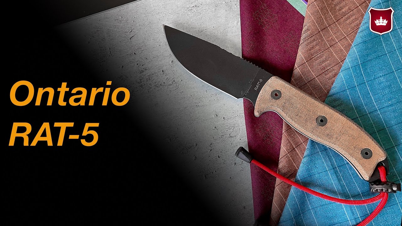Top 3 najciekawsze fakty na temat noża Ontario RAT-5