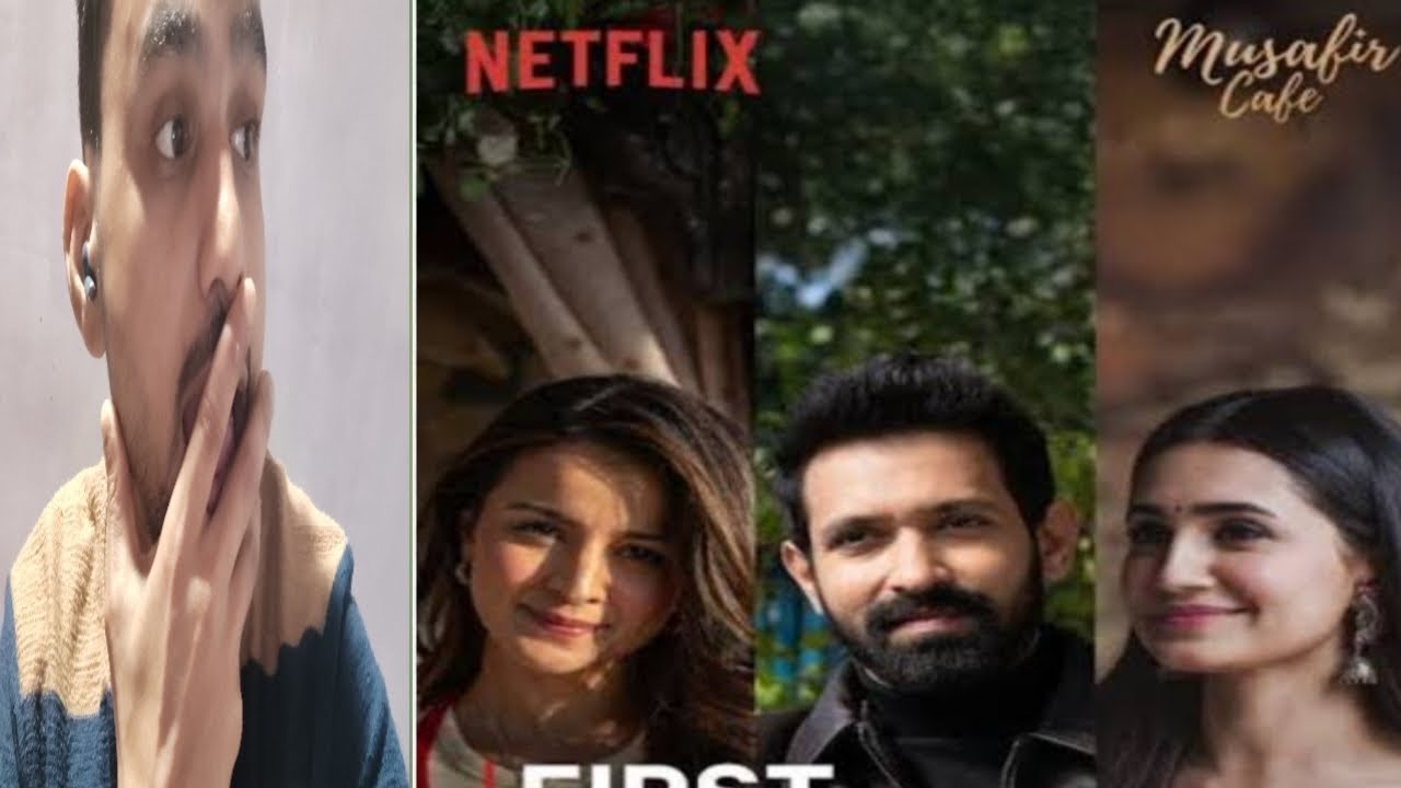 Musafir cafe!first look! Review Vikrant Messy,vedika Pinto,mahima makwana ! Netflix India #review 