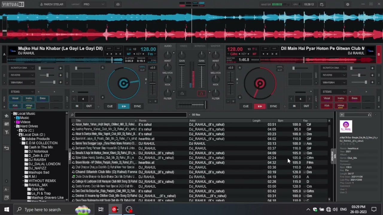 Nonstop Season 10 With Virtual Dj Nonstop Wedding Song Dj Rahul #nonstopsong #virtualdj