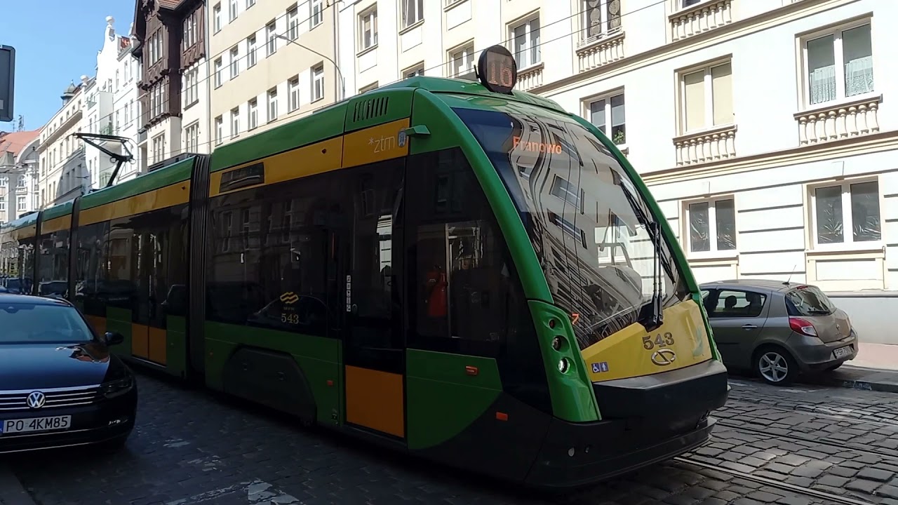 Tramwaje Poznań #1- Mielżyńskiego, pl. Cyryla Ratajskiego