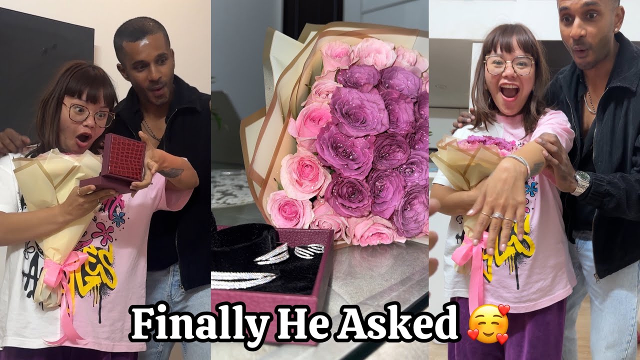 My Boyfriend Asked Me To Be His Valentine 🙈 And SURPRISED Me 🥰