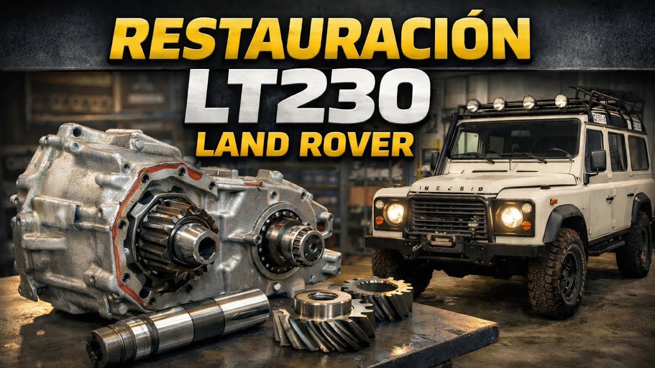 RESTAURACION LT230. Cap 7: Ajuste eje intermedio