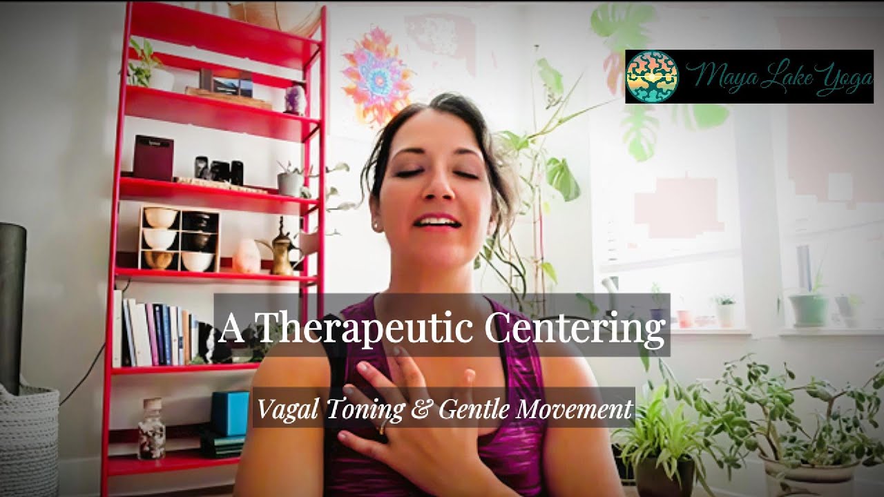 12 min Therapeutic Centering | Vagal Toning + Breath & Movement | Trauma-Informed Yoga Therapy