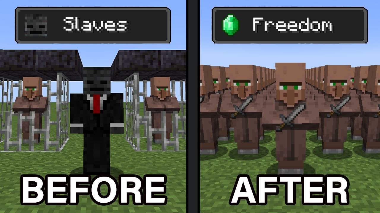 The Story of Minecraft's Villager Uprising