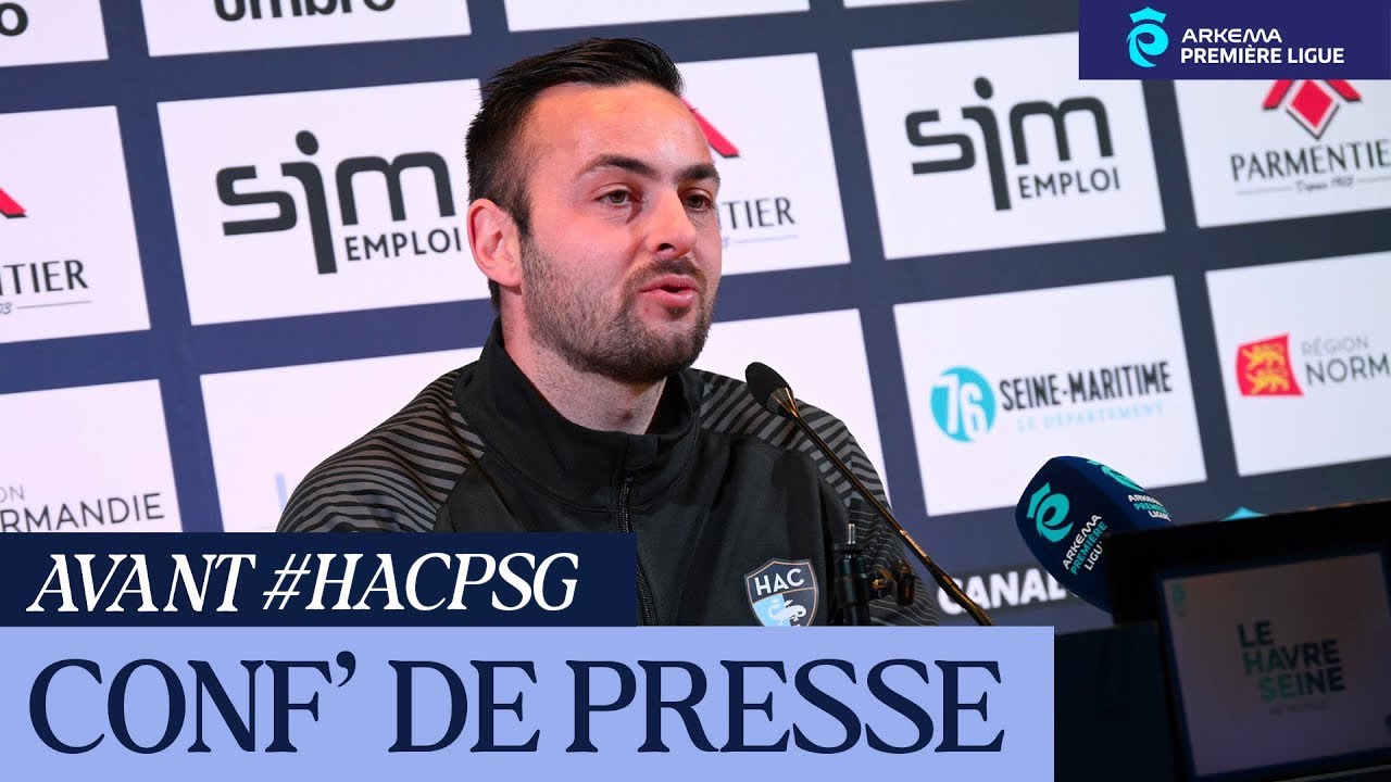 💬  Féminines / Avant HAC - Paris SG, interview de Maxime Di Liberto