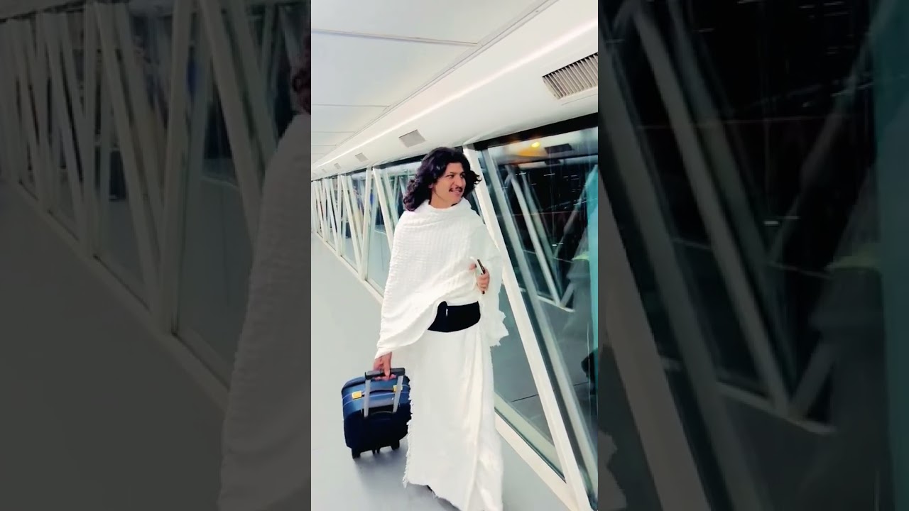Alhamdulillah Pehlwan Ghulam Hussain Pathan performed his first Umrah.