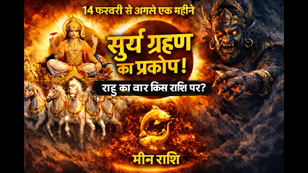 राहु का बदला – मीन (Meen) Pisces राशि जानिए सूर्य ग्रहण का क्या प्रभाव होगा और उसके उपाय।