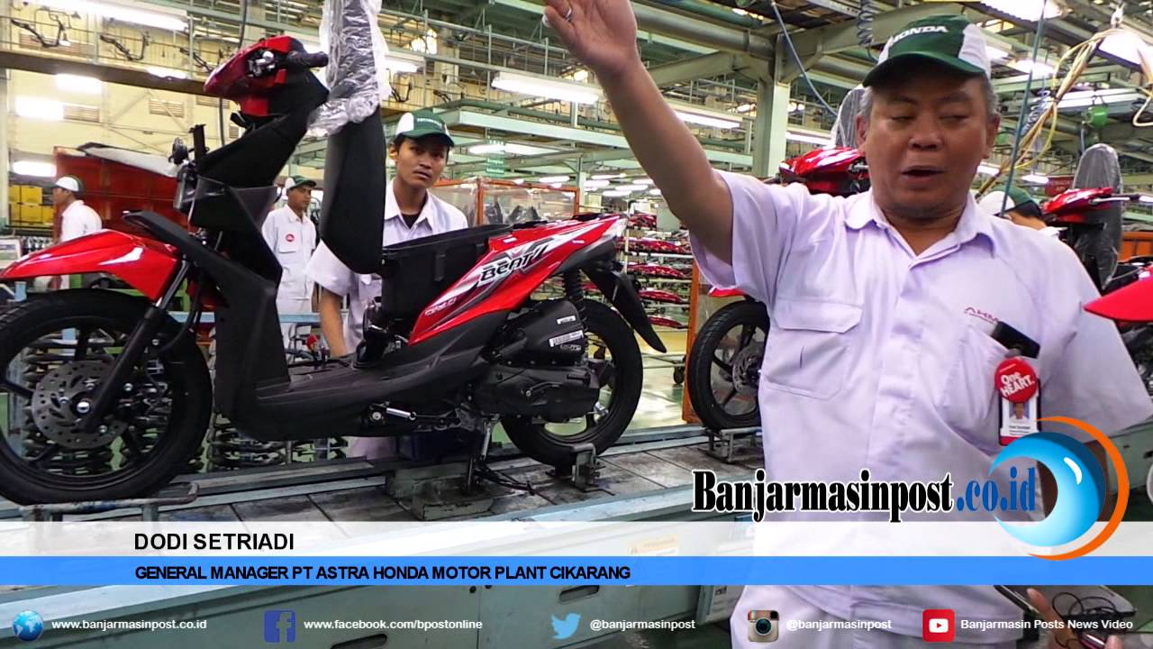 Wow! Pabrik Astra Honda Motor Ini Produksi 8 800 Unit Skutic Per Hari