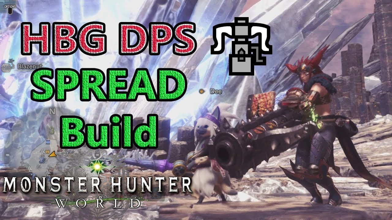 MH World: DPS Heavy Bowgun Spread Build | Mixed Armor Set