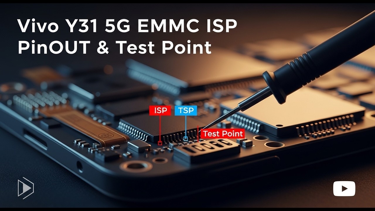 Распиновка и контрольные точки EMMC ISP для Vivo Y31 5G | Руководство по прошивке и ремонту обору...