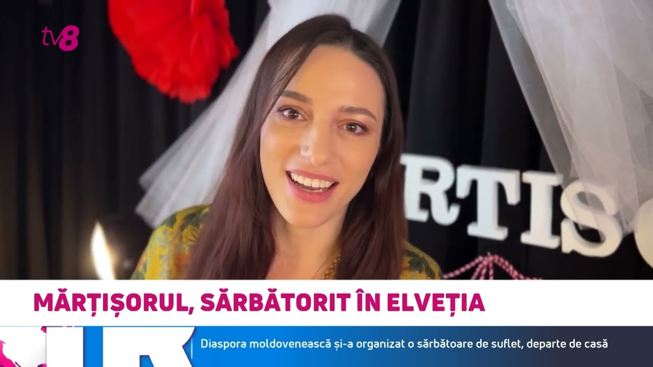 Mărțișorul, sărbătorit în Elveția de diaspora moldovenească