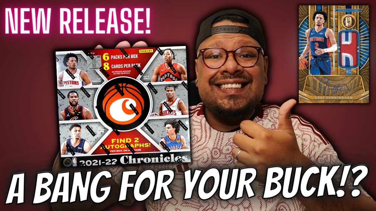 New Release: 21/22 Panini Chronicles Basketball Hobby Box! Solid Deal For The Price? Rookies Galore!
