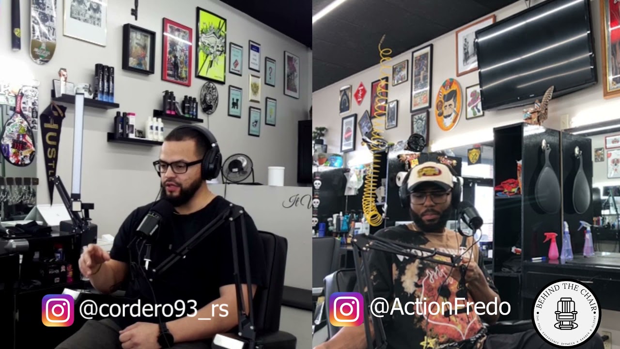Behind The Chair | Ep1 with ActionFredo