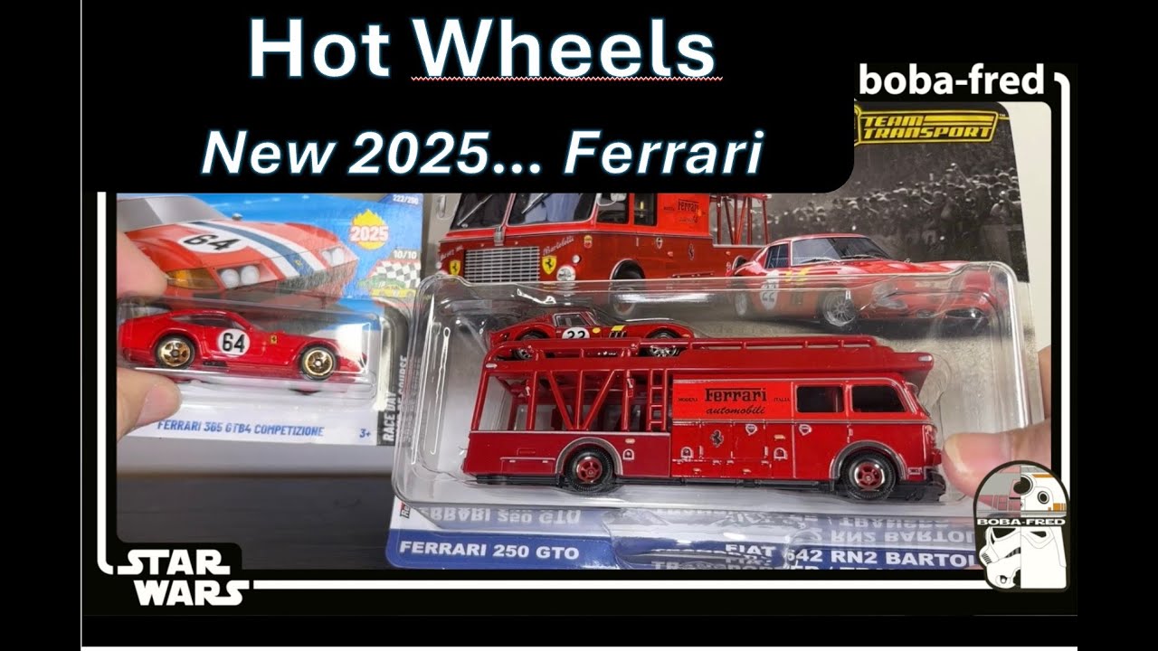 #271 - boba-fred - Hot Wheels 2025 ...Ferrari belissima !!
